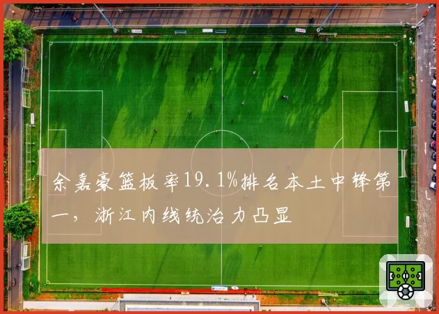 余嘉豪篮板率19.1%排名本土中锋第一，浙江内线统治力凸显